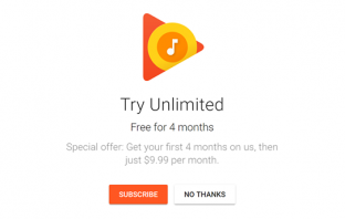 Noví zájemci o Google Play Music dostanou 4 měsíce zdarma