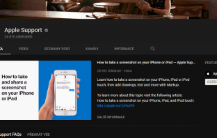 Apple spustil další YouTube kanál. Naleznete na něm užitečné návody